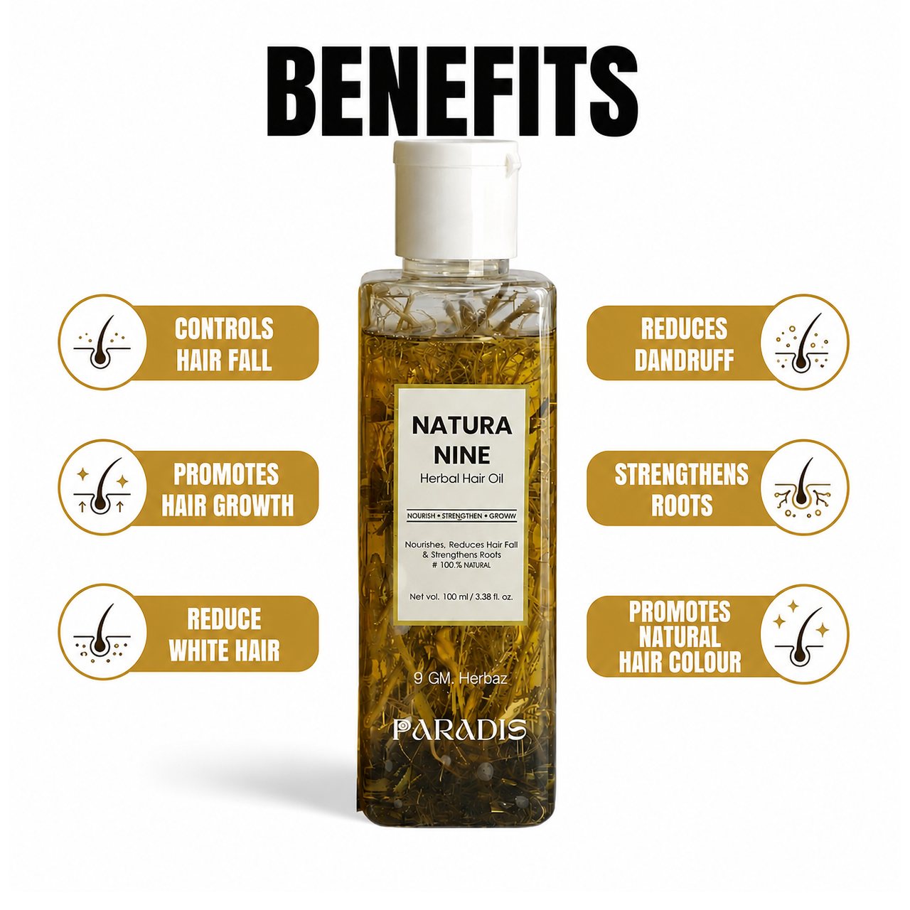 Back To Black - Herbal Hair Oil