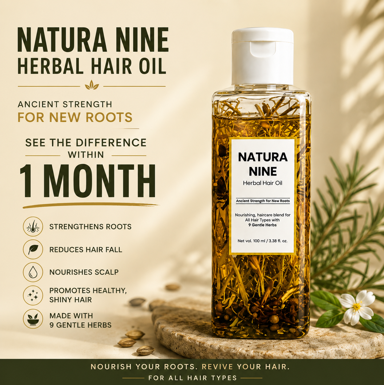 Back To Black - Herbal Hair Oil